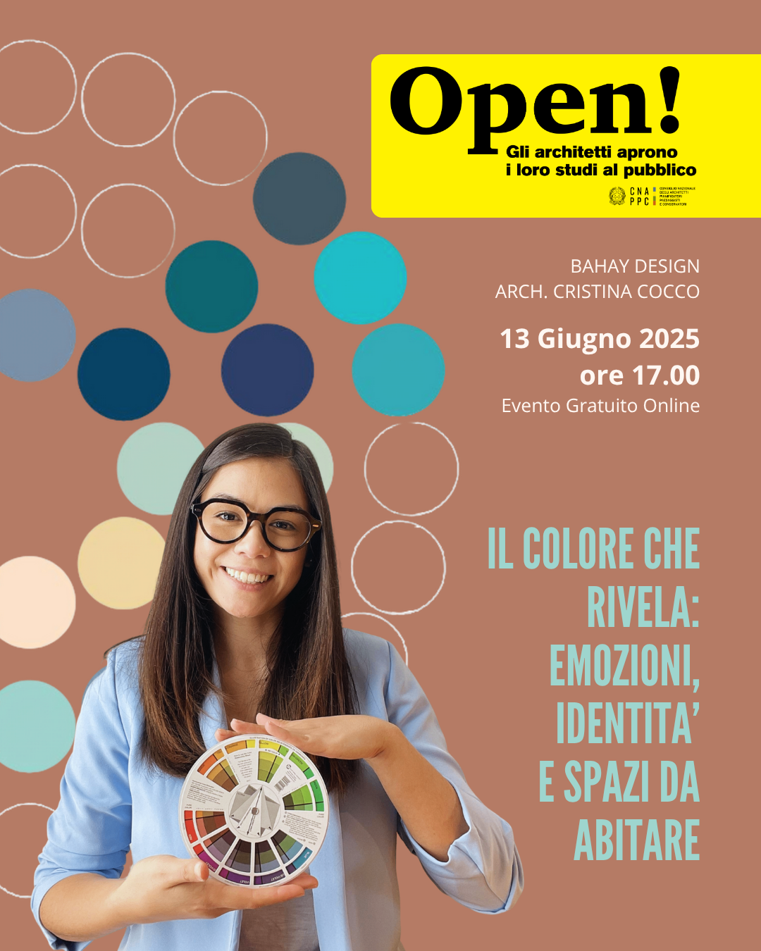 Webinar sul colore con l'Ordine degli Architetti