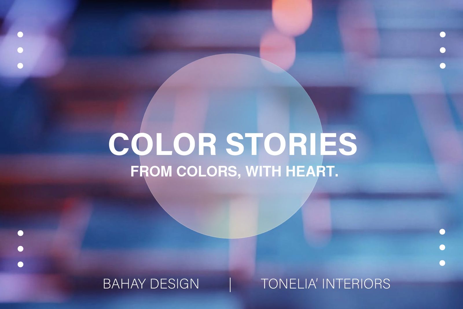 Intervista su Veloria Magazine — Color Stories
