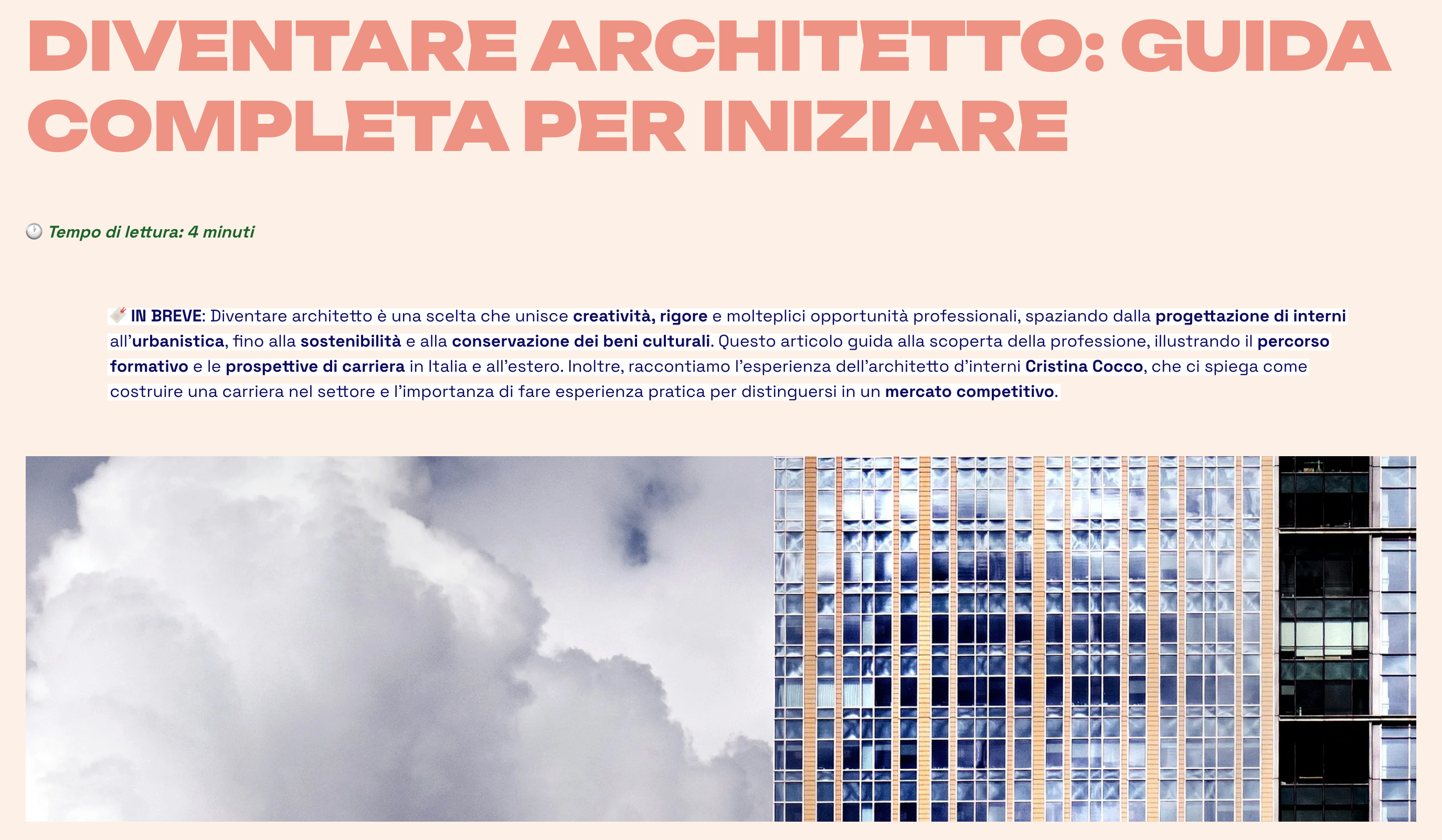 Intervista su Directions Orientamento di Virginia Tamburini