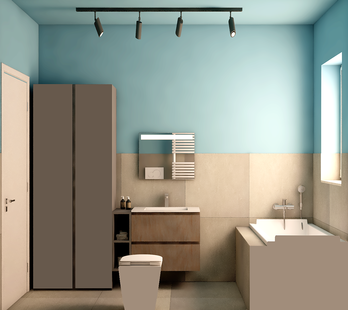 Bagno 1 — render